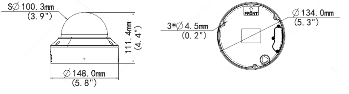 IPC3235SB DIMENSIONS