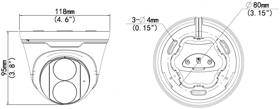 IPC3614SR3-ADF28K-G DIMENSIONS