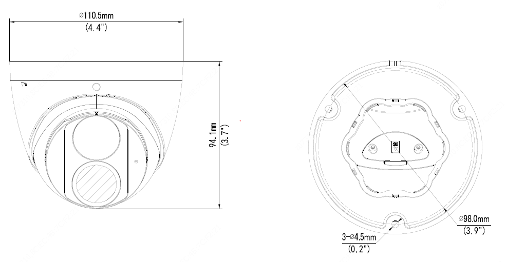 IPC3618SR3-ADF28_40_KM-G DIMENSIONS