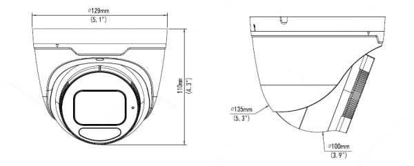 IPC3638SE-ADF28_40_K-WL-I0 DIMENSIONS