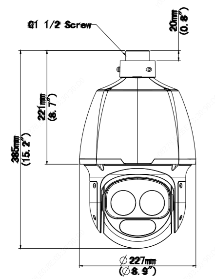 IPC6652EL-X33-VF-F-EN DIMENSIONS