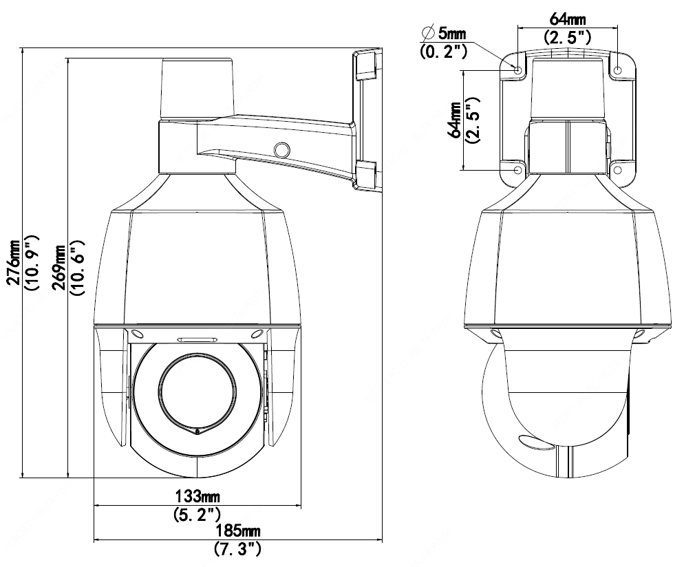 IPC675LFW-AX4DUPKC-VG-F-EN DIMENSIONS