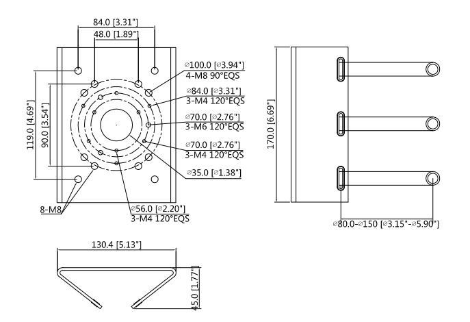 PFA150 DIMENSIONS