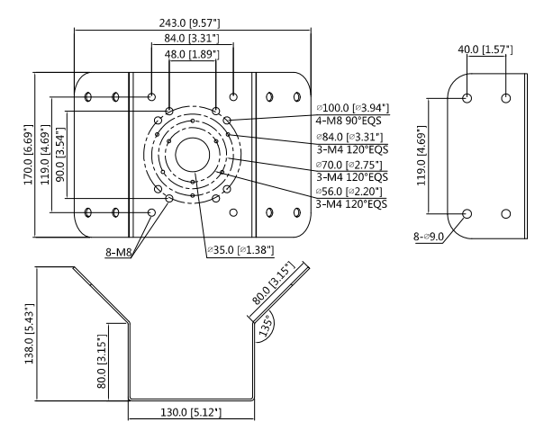 PFA151 DIMENSIONS