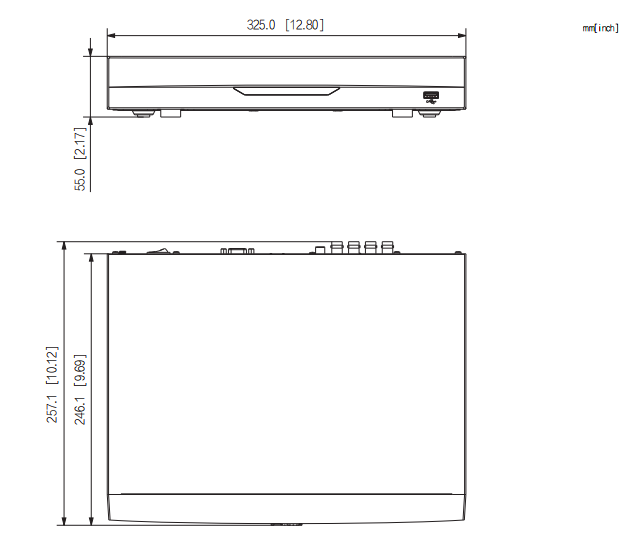 PVR08H1-4KL-I3 DIMENSIONS