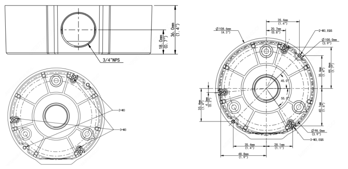 TR-JB03-G-IN-EN DIMENSIONS