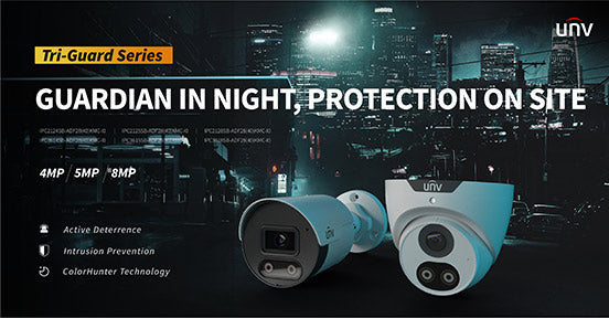 Tri-Guard: Guardian at night, protection on site