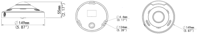 IPC868ER-VF18-B DIMENSIONS