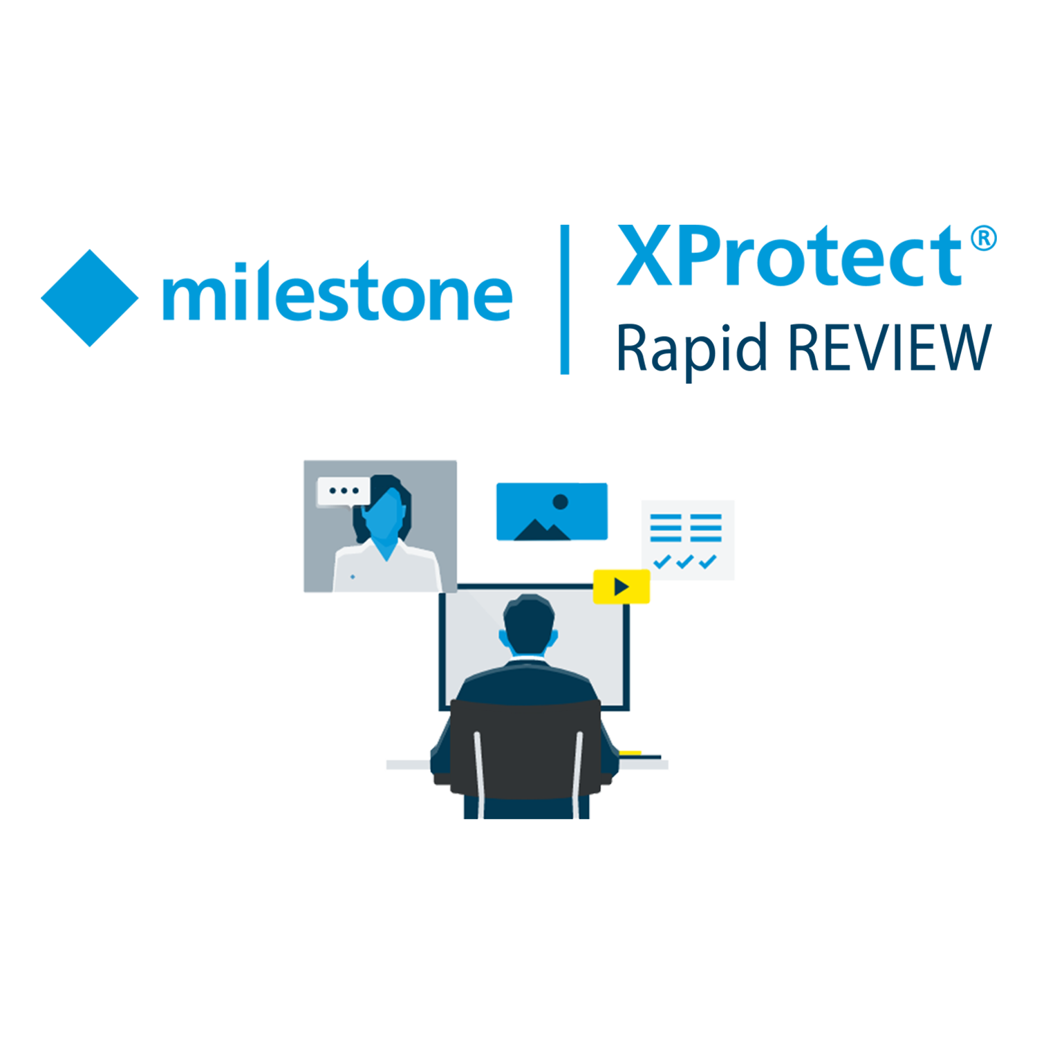 Milestone XProtect LPR / Retail / Access / Transact / Screen Recorder / Rapid REVIEW