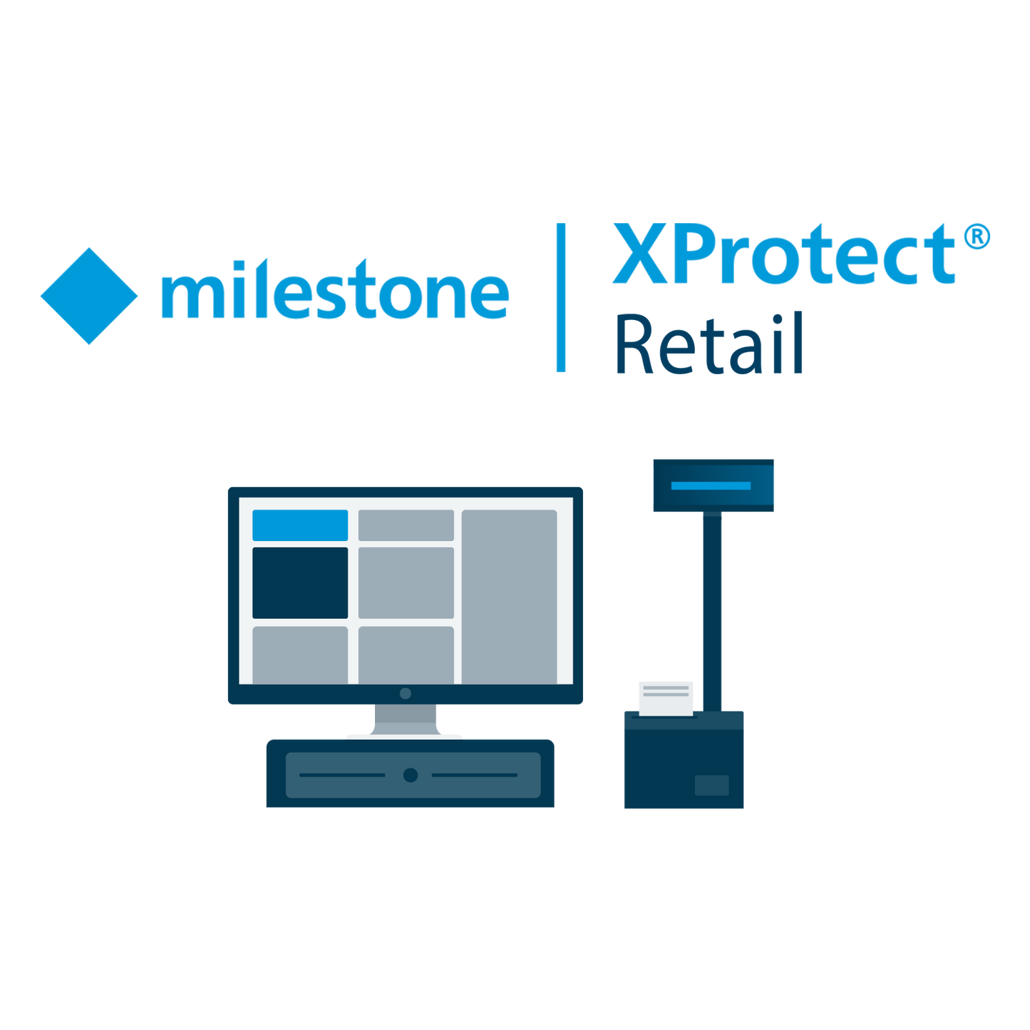 Milestone XProtect LPR / Retail / Access / Transact / Screen Recorder / Rapid REVIEW